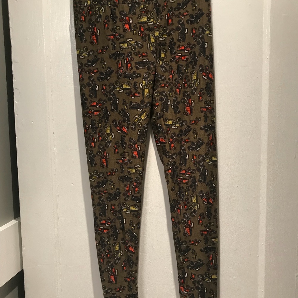 Lularoe vintage car leggings
